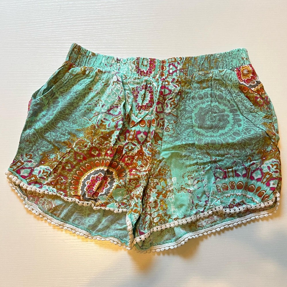 Women’s Bohemian Print Shorts
